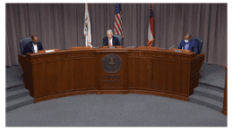 screenshot of Cobb Planning Commission meeting