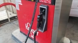 view of Kroger gasoline pump