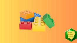 A stack of LEGOs