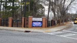 Mableton Elementary and Cobb school bus