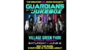 A concert poster for the Guardians of the Jukebox described in the article