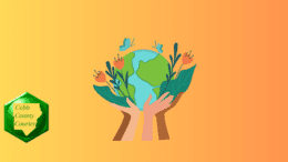 hands holding up the Earth