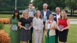 Group photo: the 2026 Employer Excellence Awardees accepted their awards today at the 2026 Economic Development Summit at the Cobb Energy Performing Arts Centre