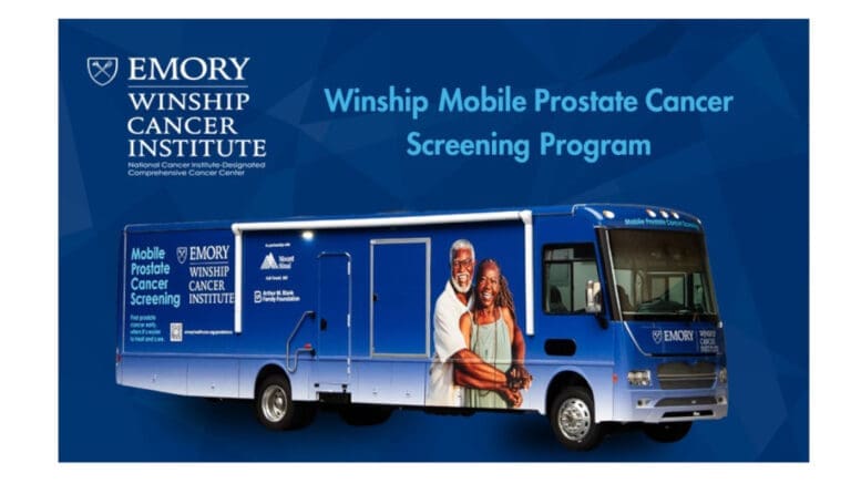 Flyer for prostate screening event described in detail in the article